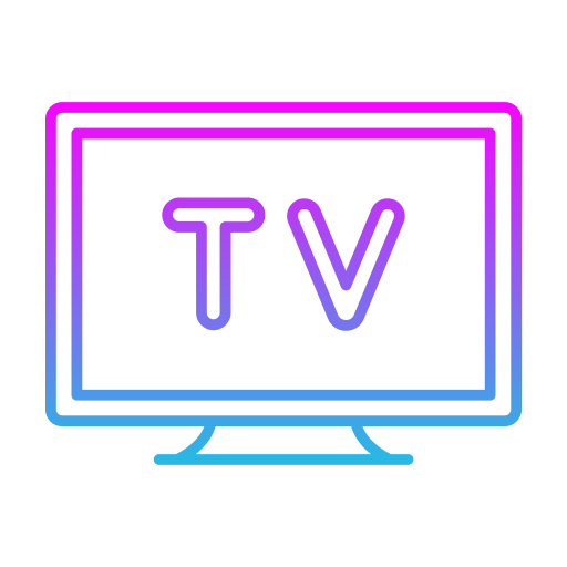 tv 모니터 Generic gradient outline icon