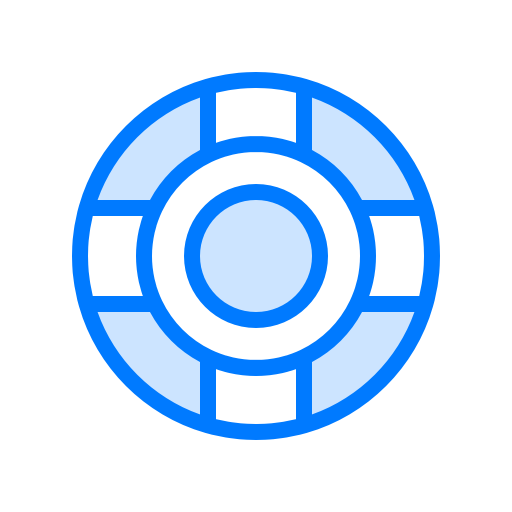 포커 칩 Vitaliy Gorbachev Blue icon