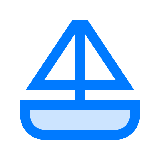 Boat Vitaliy Gorbachev Blue icon