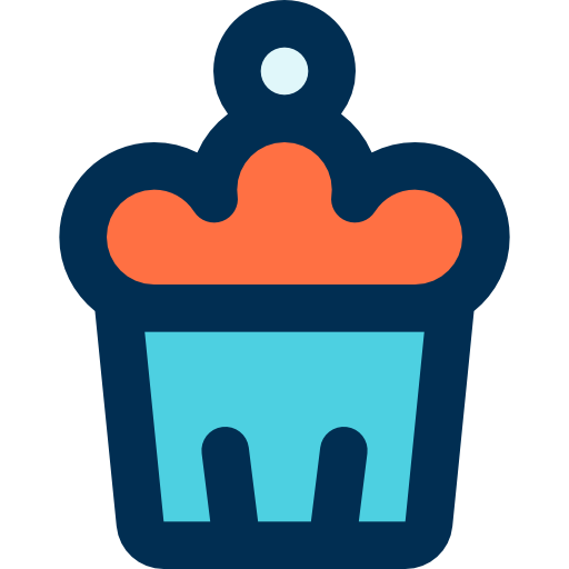 Cupcake bqlqn Lineal Color icon