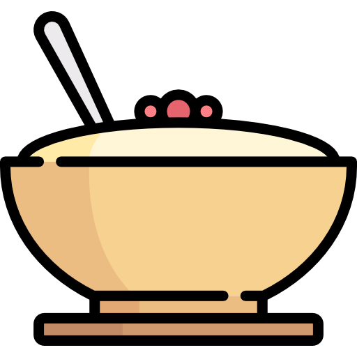 porridge Special Lineal color icona