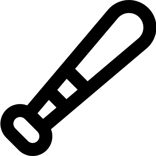 béisbol bqlqn Lineal icono