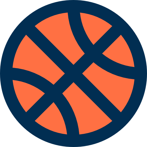 Basketball bqlqn Lineal Color icon