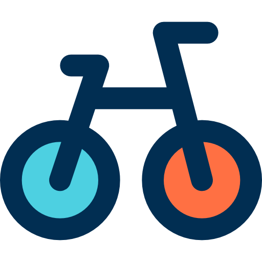 bicicleta bqlqn Lineal Color icono