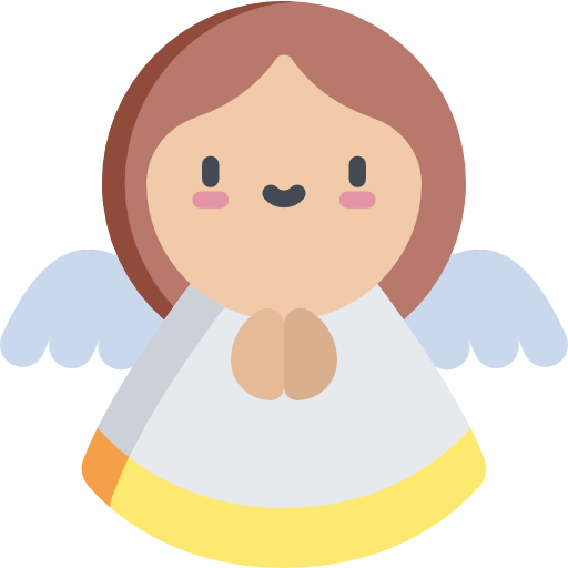 천사 Kawaii Flat icon