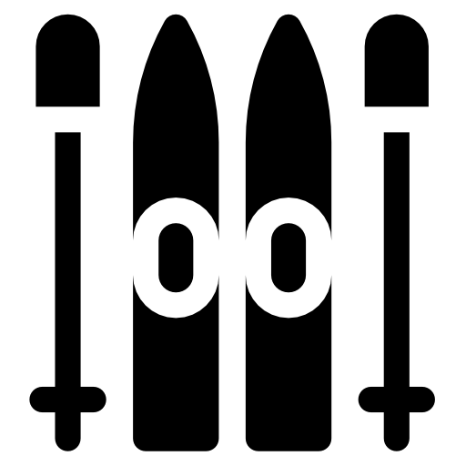 skii Basic Rounded Filled icono