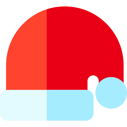 weihnachtsmütze Basic Rounded Flat icon