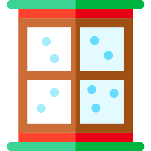 finestra Basic Rounded Flat icona