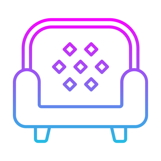 Armchair Generic gradient outline icon