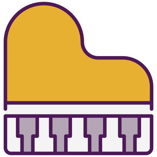 piano de cola Generic color lineal-color icono