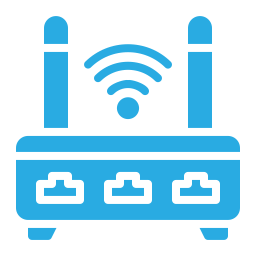 Router Generic color fill icon