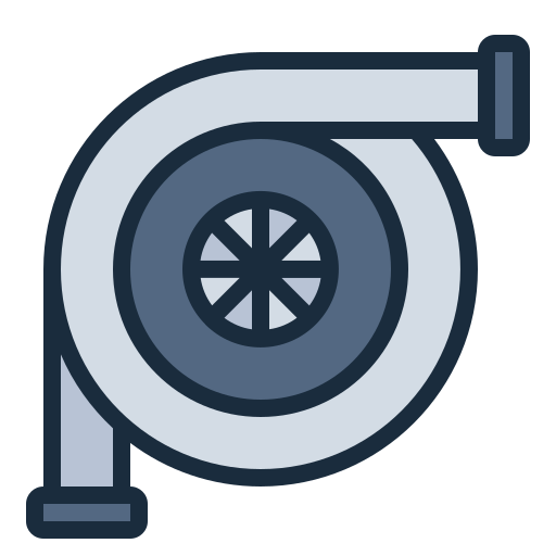 Turbine Generic color lineal-color icon