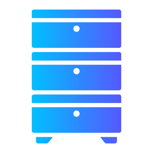 Filling cabinet Generic gradient fill icon
