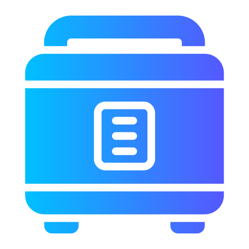 Rice cooker Generic gradient fill icon