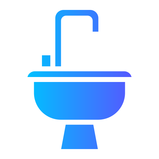 Washbasin Generic gradient fill icon
