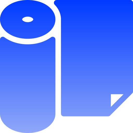 rolka papieru Generic gradient fill ikona