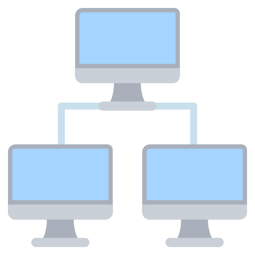Computer network Generic color fill icon