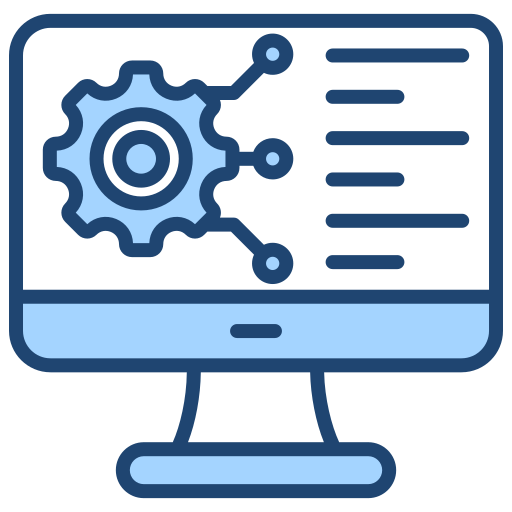 computersystem Generic color lineal-color icon