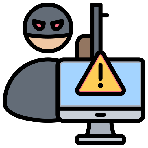 cibercrimen Generic color lineal-color icono