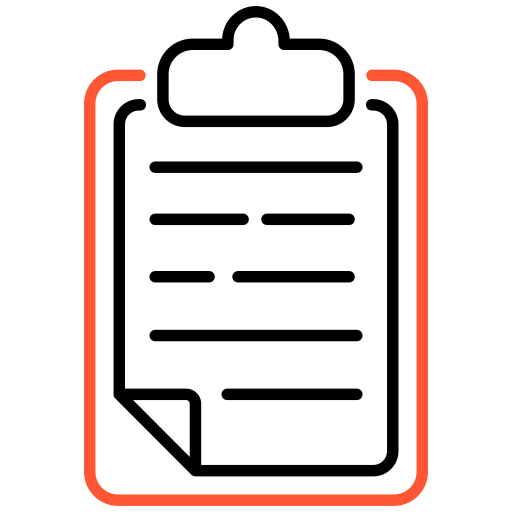 klembord Generic color outline icoon