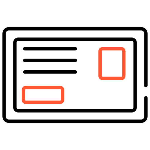 封筒 Generic color outline icon