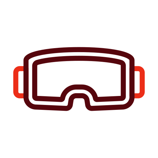 Óculos de realidade virtual Generic color outline Ícone