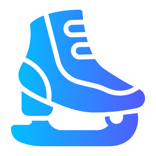 Ice skate Generic gradient fill icon