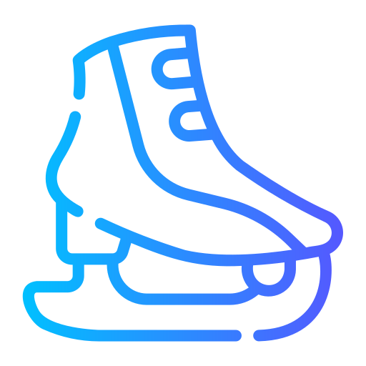 schaatsen Generic gradient outline icoon