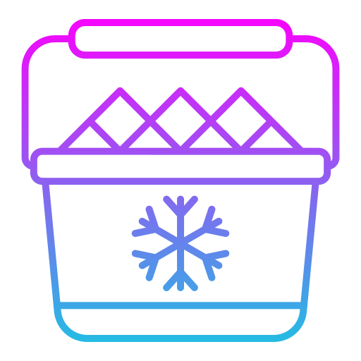 secchio di ghiaccio Generic gradient outline icona