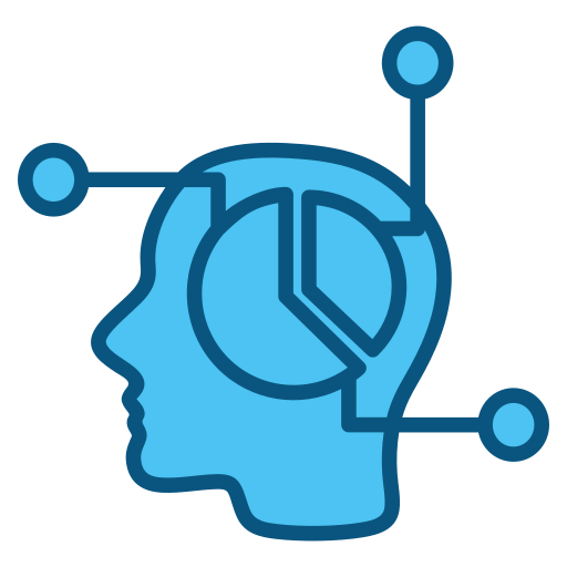 Analytical thinking Generic color lineal-color icon