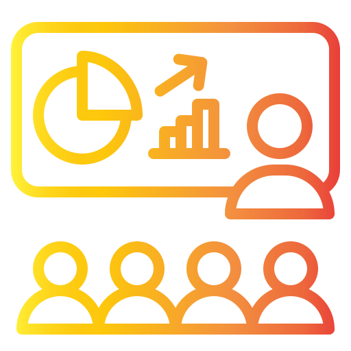 kuchendiagramm Generic gradient outline icon