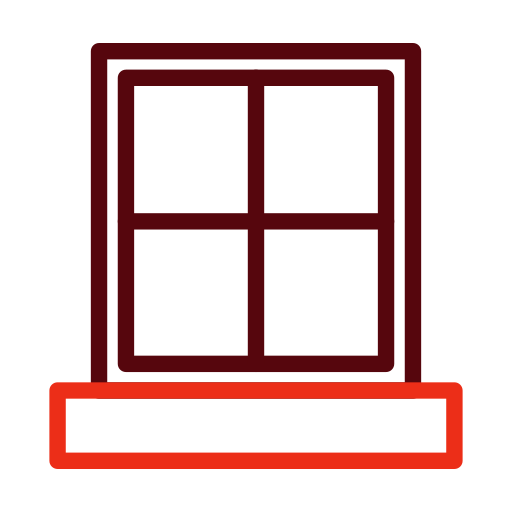 Window Generic color outline icon