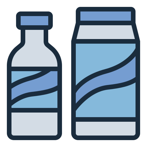 productos lácteos Generic color lineal-color icono
