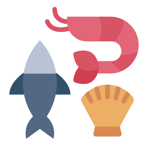 Seafood Generic color fill icon