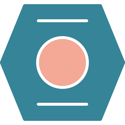 Nut Generic color fill icon