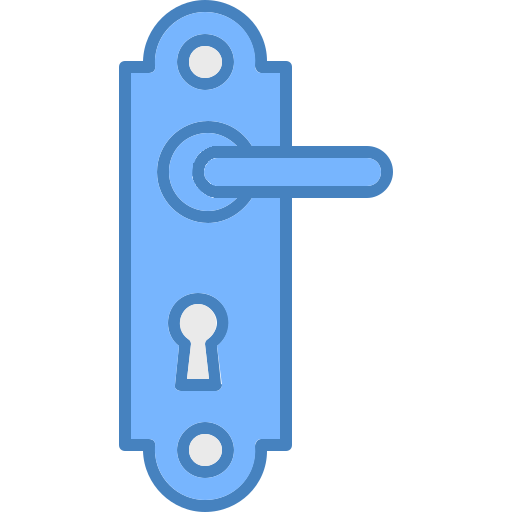 deurklink Generic color fill icoon
