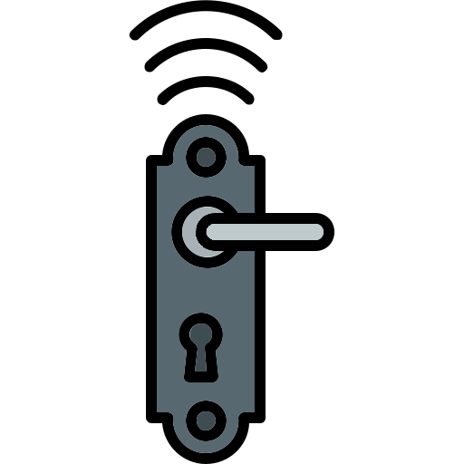 cerradura de la puerta Generic color lineal-color icono