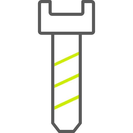tornillo Generic color outline icono