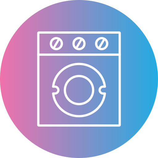 洗濯機 Generic gradient lineal-color icon