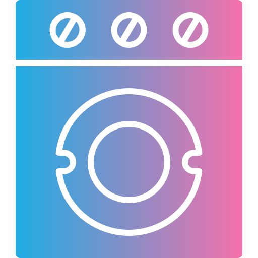 wasmachine Generic gradient fill icoon