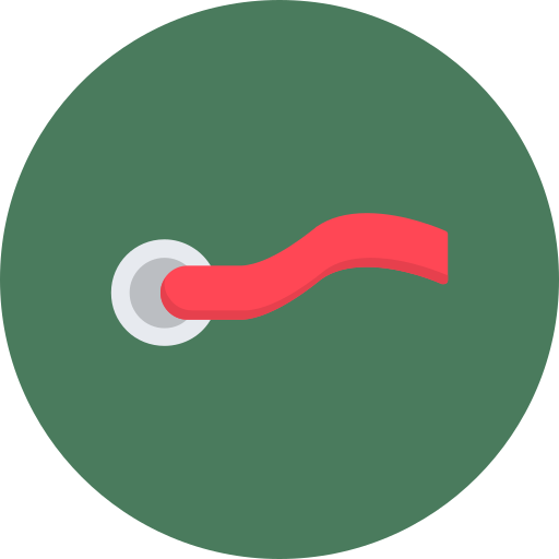 türschnalle Generic color fill icon
