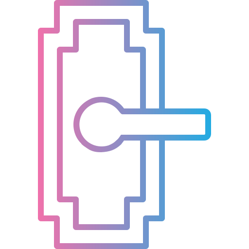 türschnalle Generic gradient outline icon