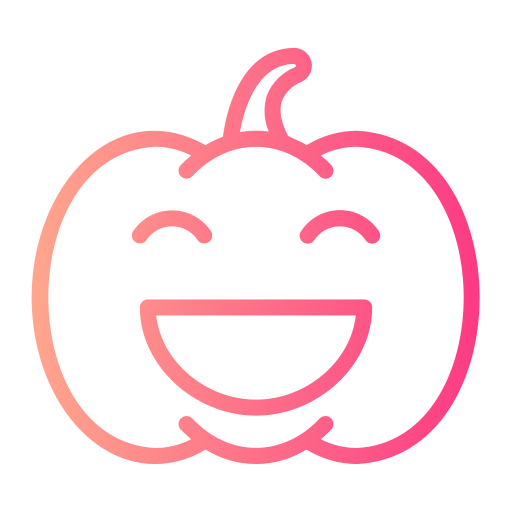 Grinning Generic gradient outline icon