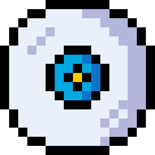 디스크 Pixel Linear color icon