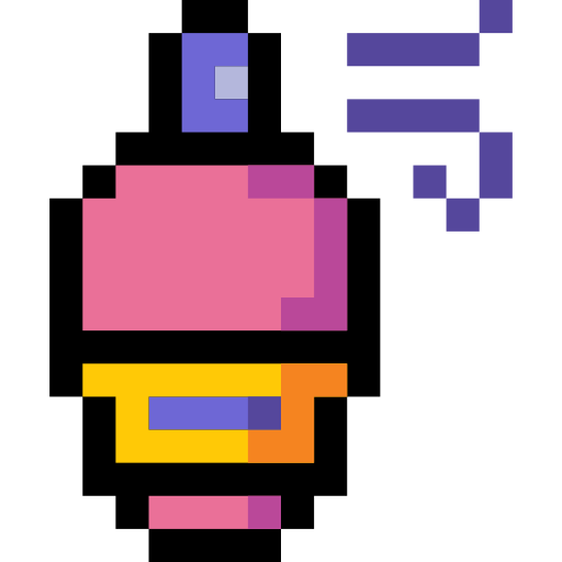 profumo Pixel Linear color icona