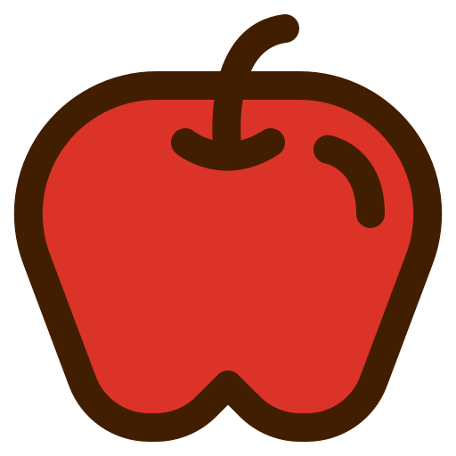 maçã Generic color lineal-color Ícone