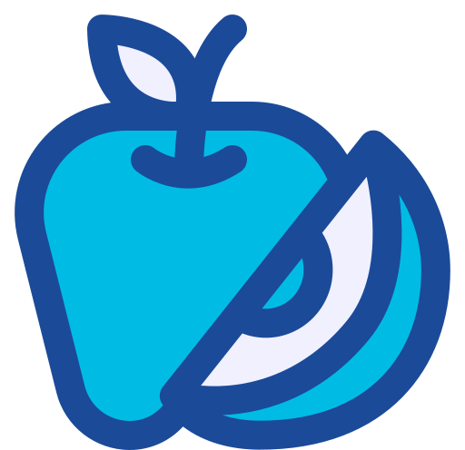 Apple slice Generic color lineal-color icon