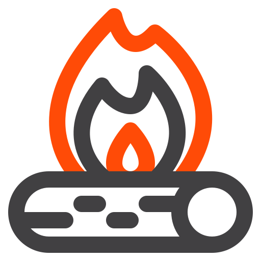 Bonfire Generic color outline icon