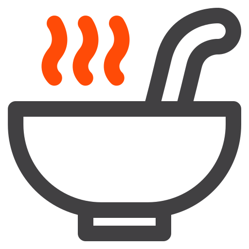 温かいスープ Generic color outline icon