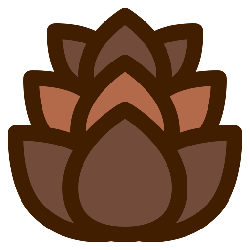 Pine cone Generic color lineal-color icon